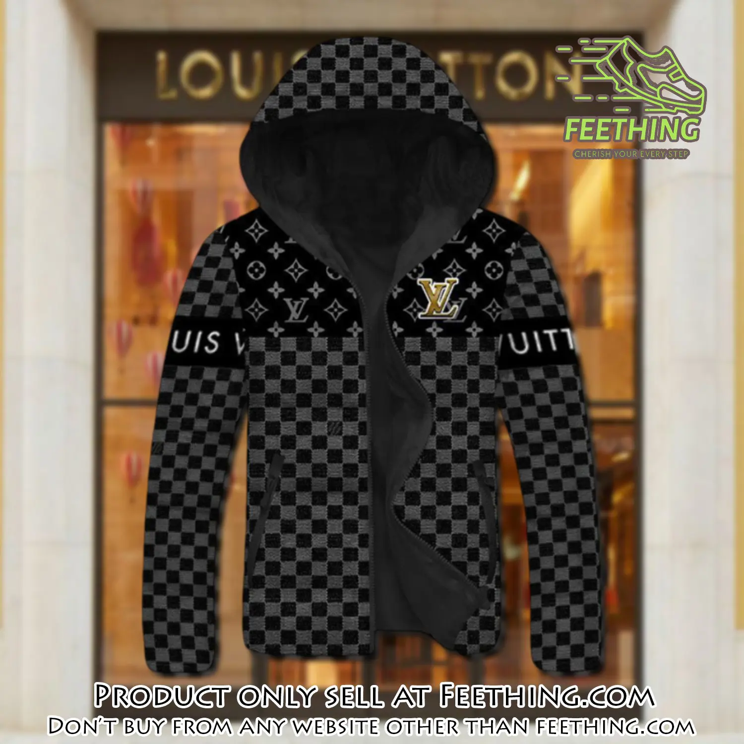 Louis vuitton downfilled coat ultralight down jacket outdoor jacket warm outwear dfj1016 ft5310041